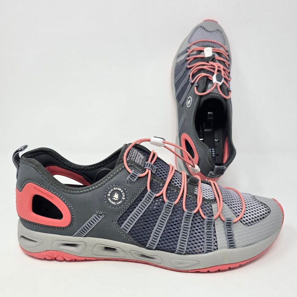 GH Bass Hydrocool Swell Women 10M Grey Coral Water Shoes Hiking 2087-3637-010 - Picture 5 of 15